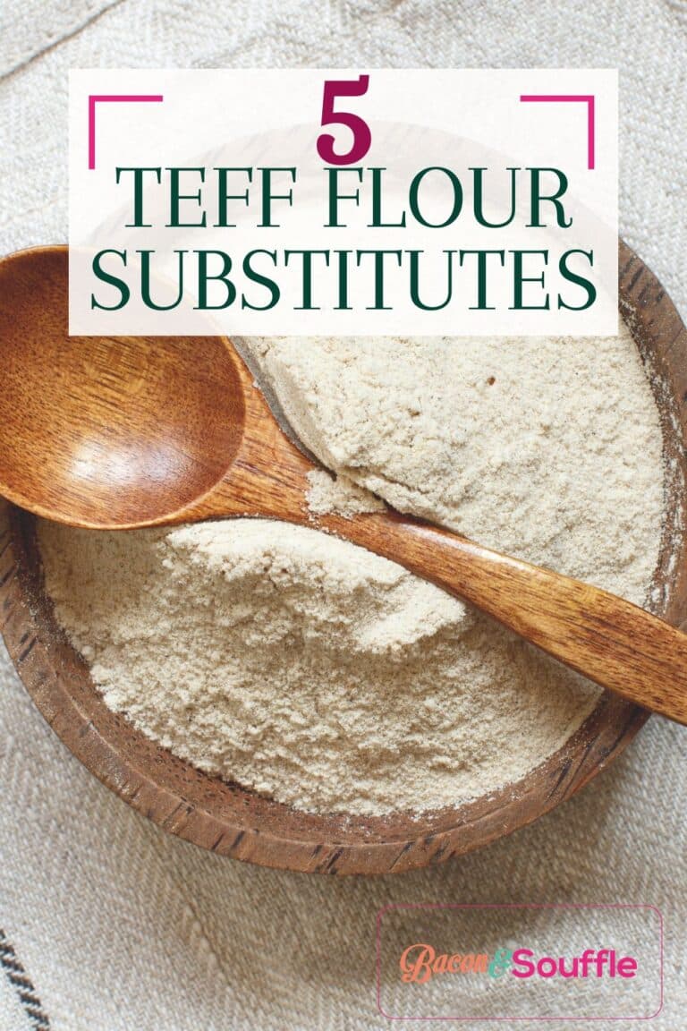 Teff Flour Substitutes Bacon and Souffle
